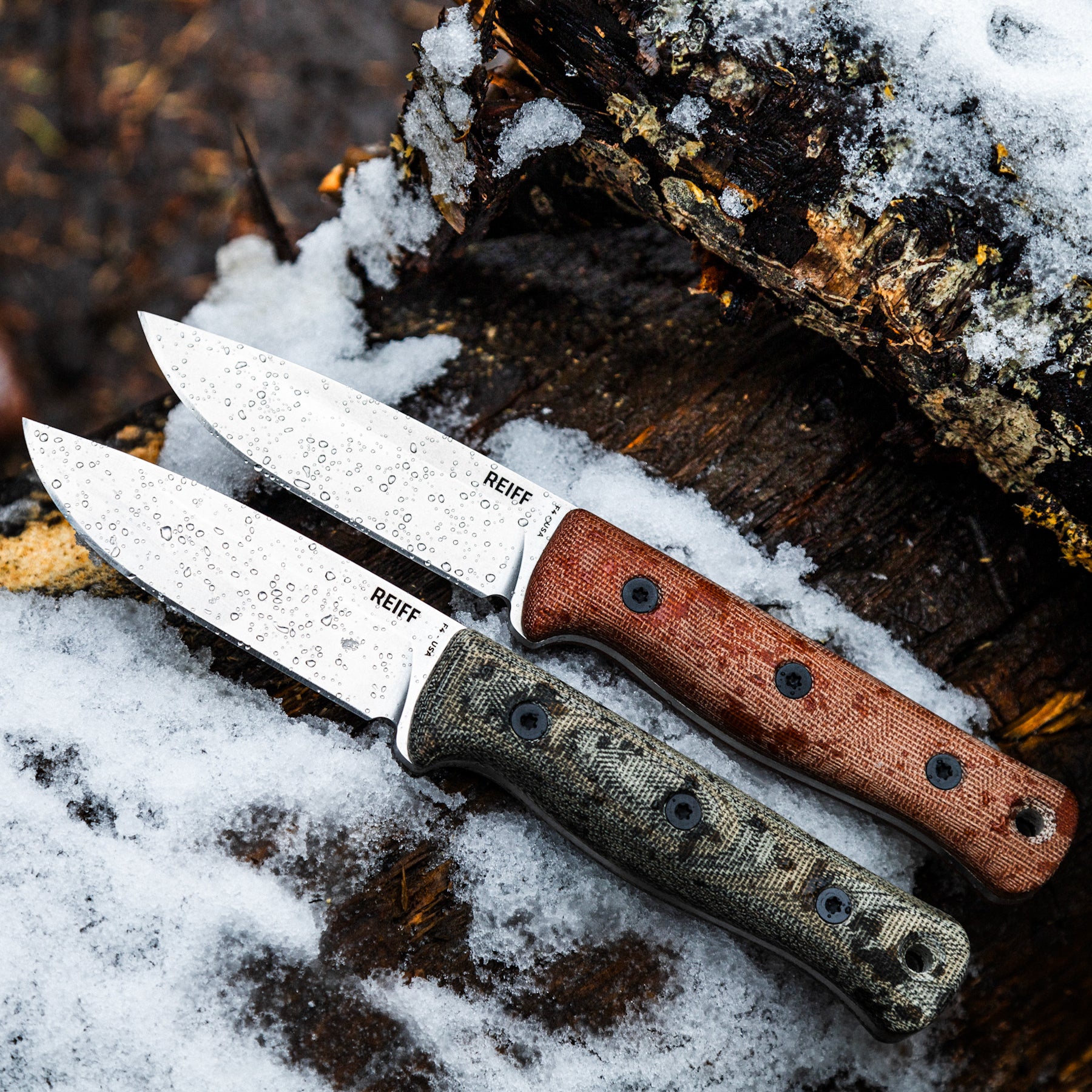 F4 Bushcraft Survival Knife - Reiff Knives