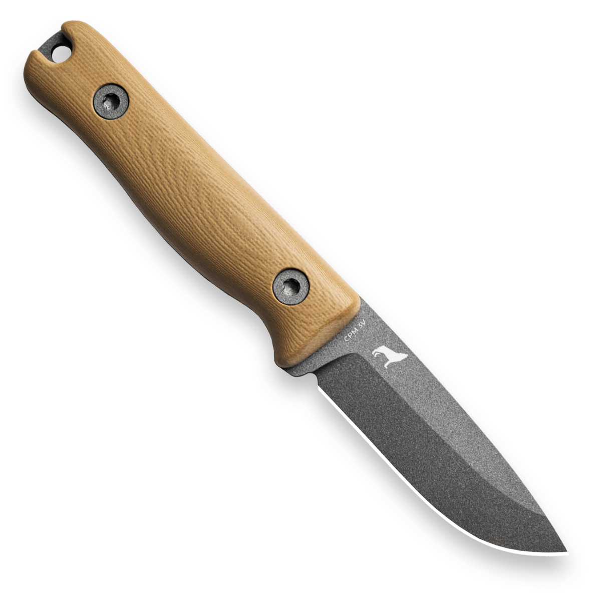 F3XC Extreme Conditions EDC Fixed Blade (CPM 3V, Tungsten, Coyote Tan G10)