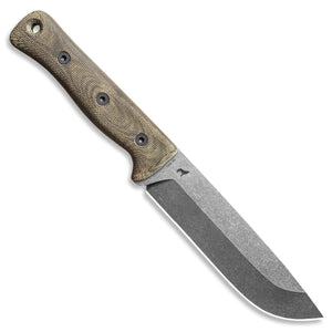 Reiff Knives F6 Leuku Fixed Blade Knife 6 CPM-3V Acid Stonewashed Drop  Point, Coyote Tan G10 Handles, Leather Sheath - KnifeCenter - F611CTGBRLR